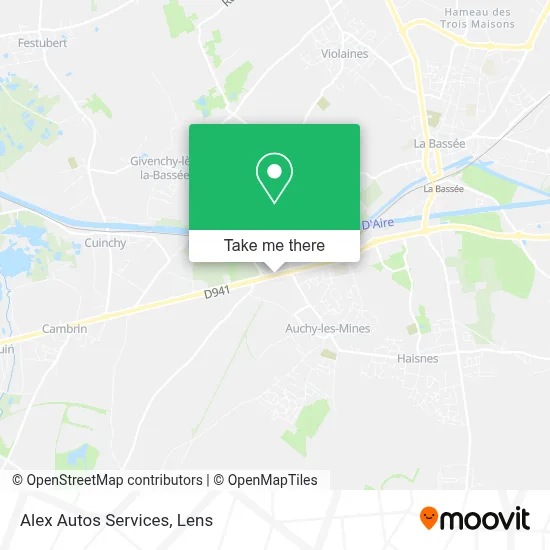 Alex Autos Services map