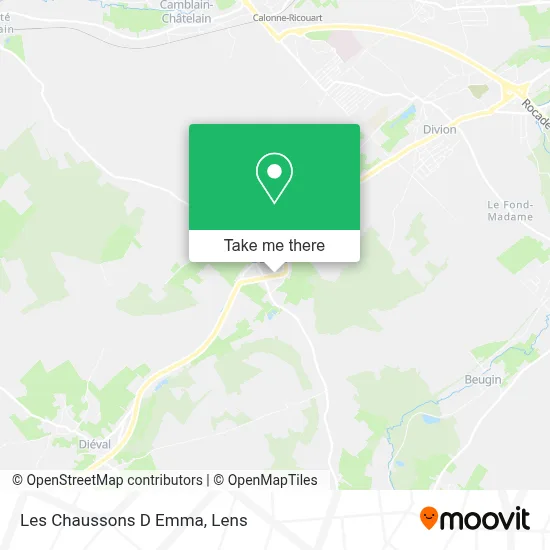 Les Chaussons D Emma map