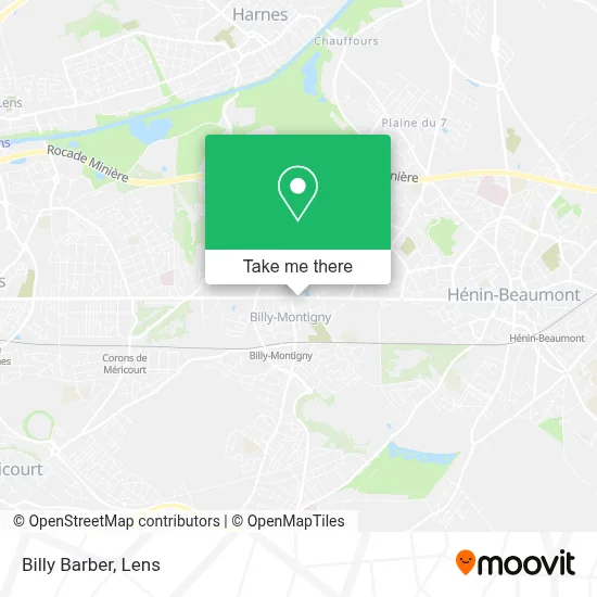 Billy Barber map