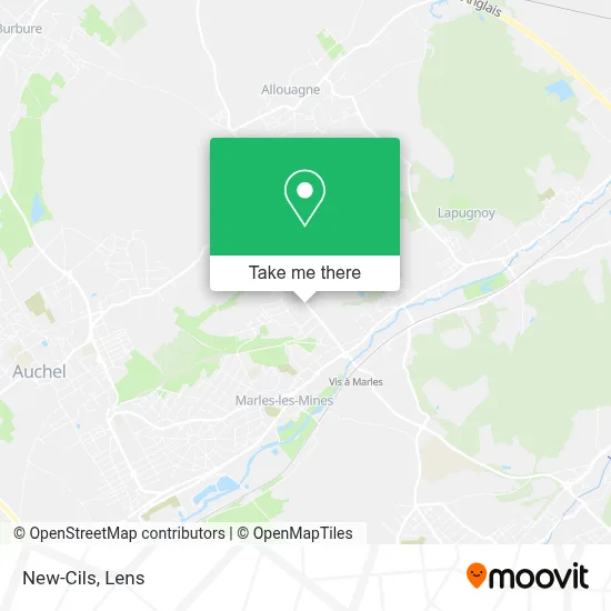 New-Cils map