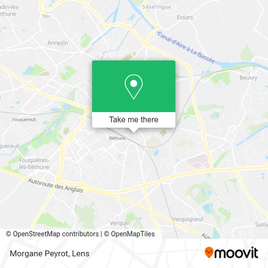 Morgane Peyrot map