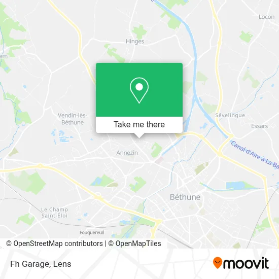 Fh Garage map