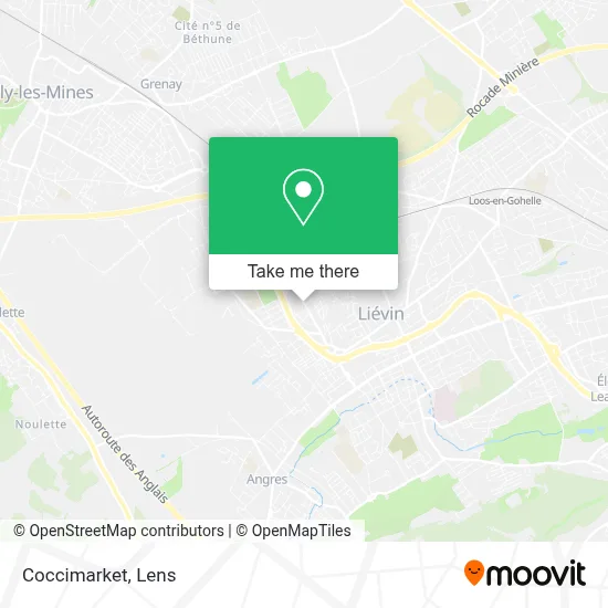 Coccimarket map