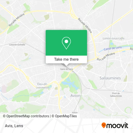 Avis map