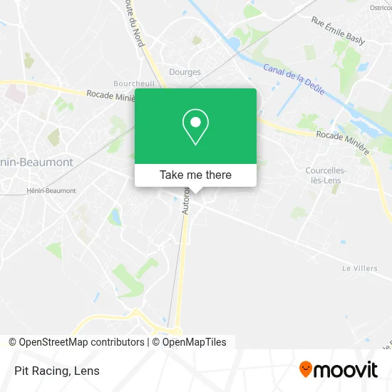 Pit Racing map