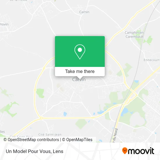 Un Model Pour Vous map