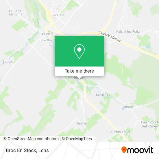 Broc En Stock map