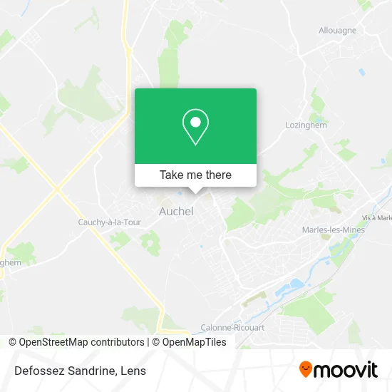 Defossez Sandrine map