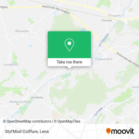 Styl'Mod Coiffure map