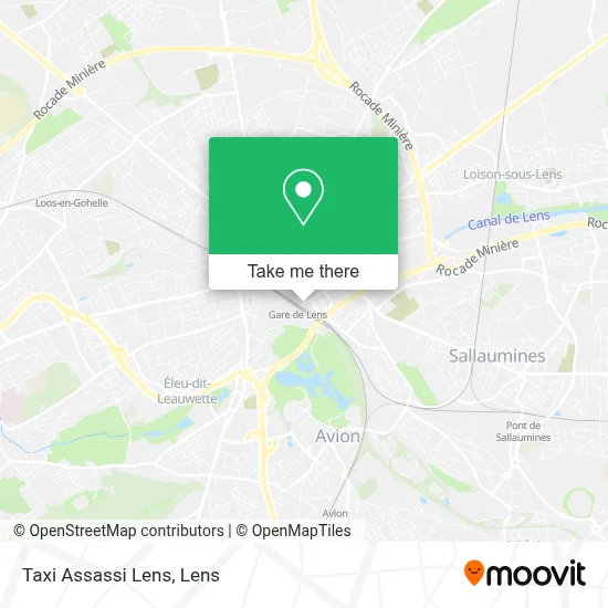Taxi Assassi Lens map