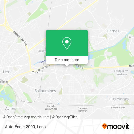 Auto-École 2000 map