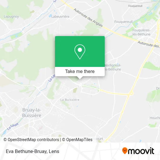 Eva Bethune-Bruay map