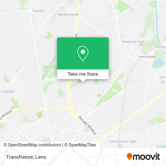 Transfreeze map