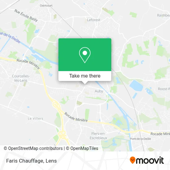 Faris Chauffage map