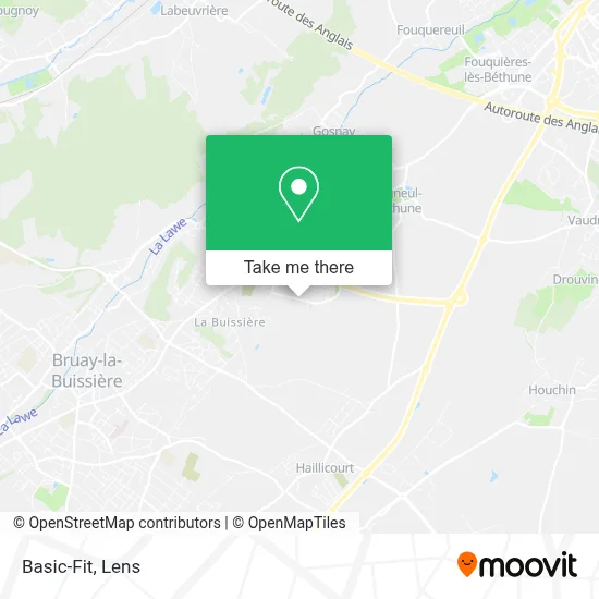 Mapa Basic-Fit