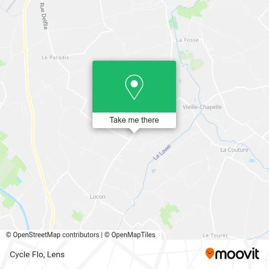 Cycle Flo map