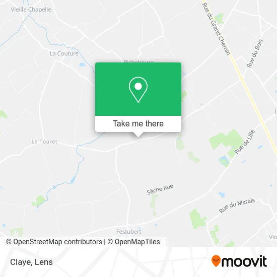Claye map