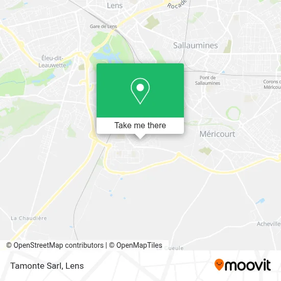 Tamonte Sarl map