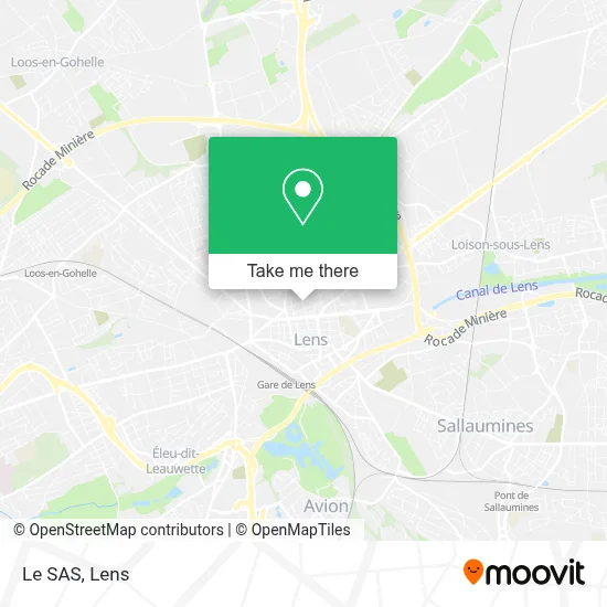 Le Sas map