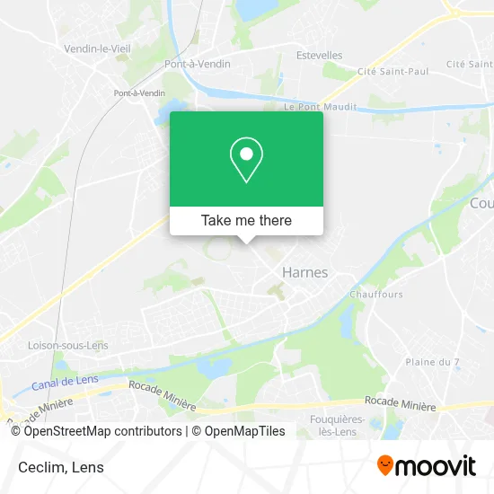 Ceclim map
