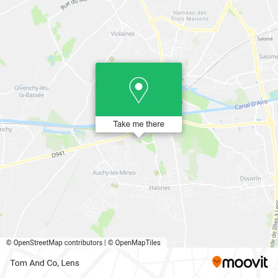Tom And Co map