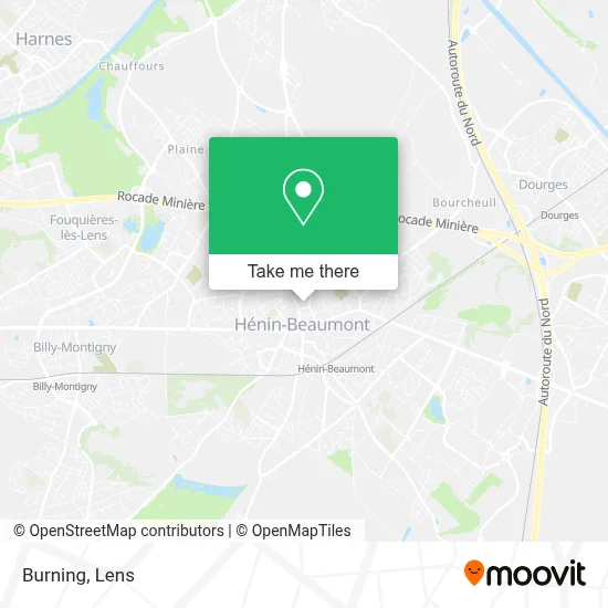 Burning map