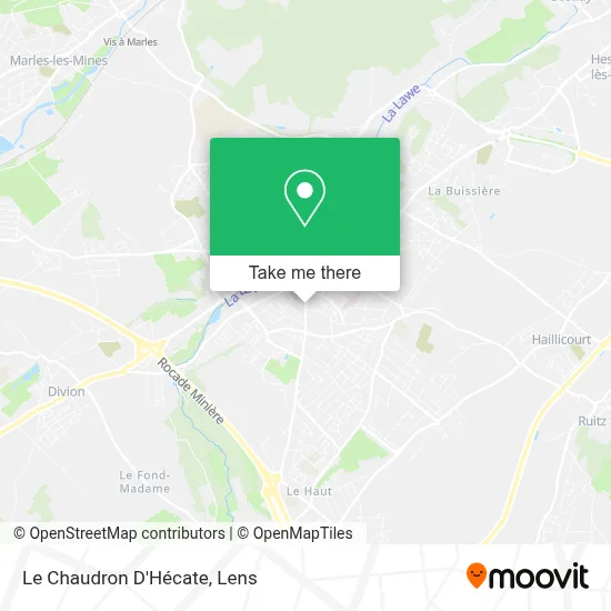 Le Chaudron D'Hécate map