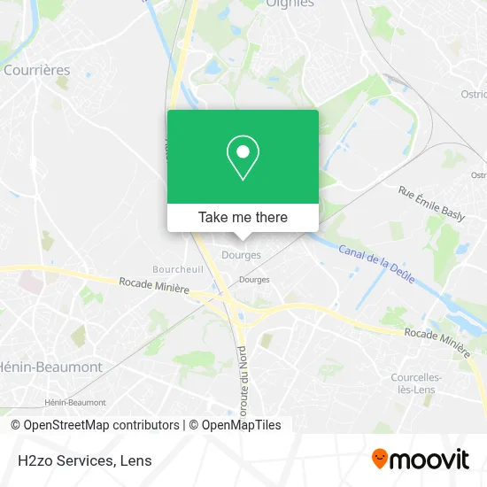 H2zo Services map
