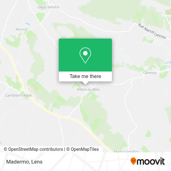 Madermo map