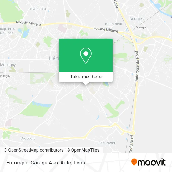 Eurorepar Garage Alex Auto map
