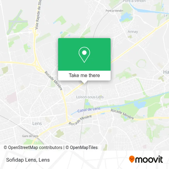 Sofidap Lens map
