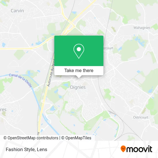 Fashion Style map