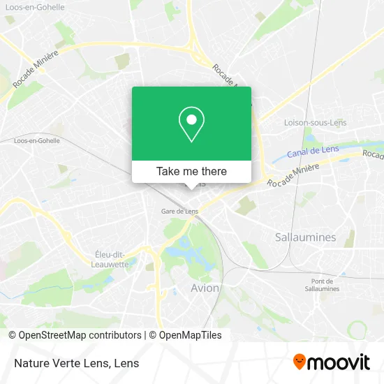 Nature Verte Lens map