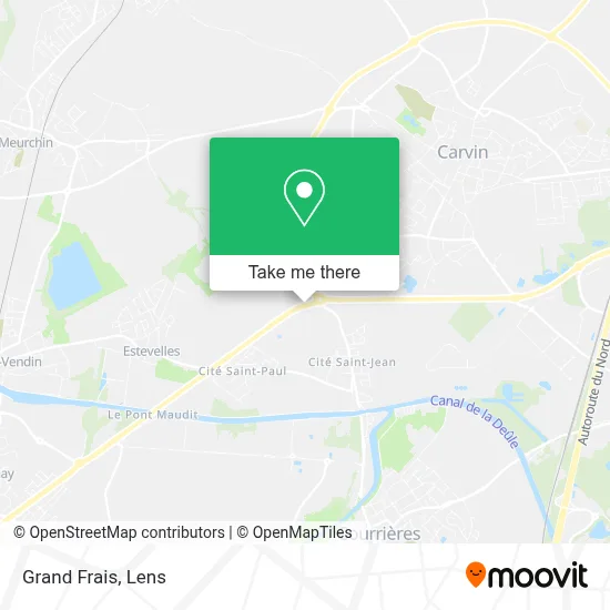 Grand Frais map