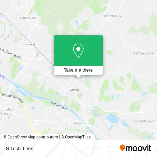 G.Tech map