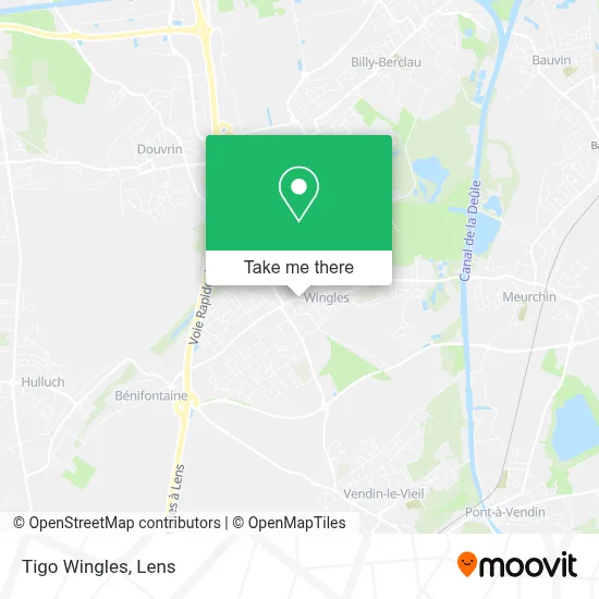 Tigo Wingles map