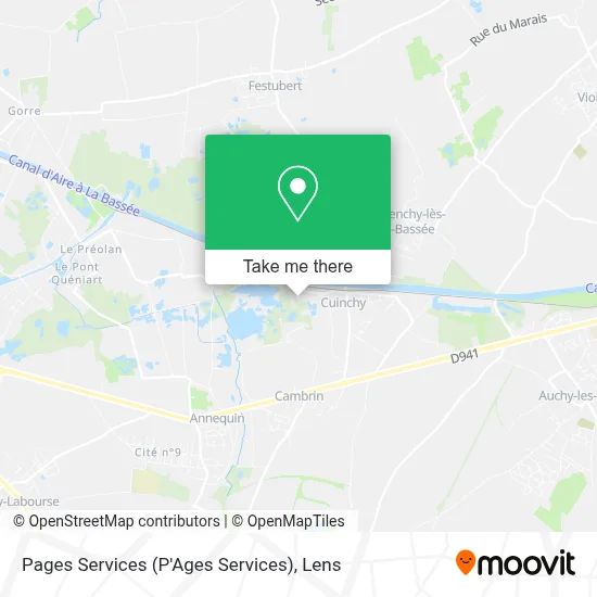Pages Services (P'Ages Services) map