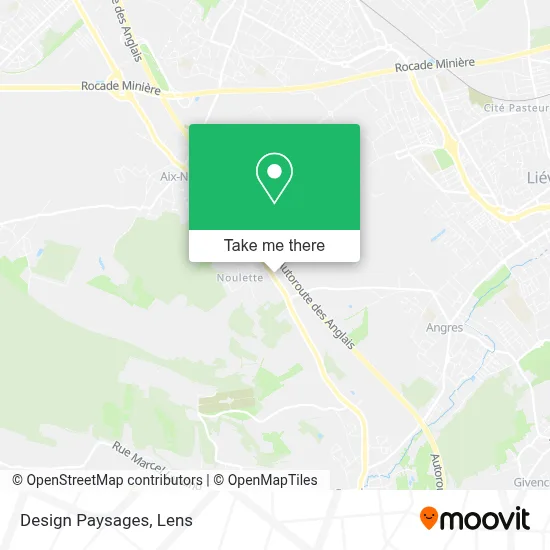 Design Paysages map