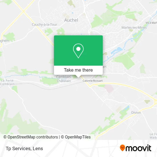Tp Services map