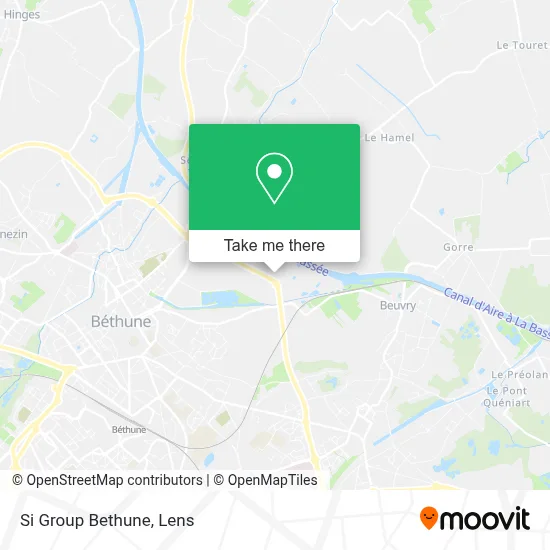 Si Group Bethune map