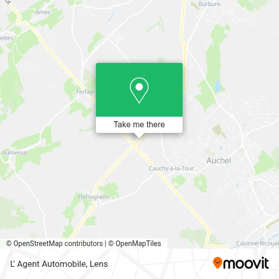 L' Agent Automobile map