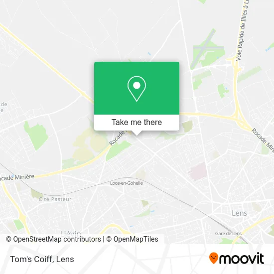 Tom's Coiff map