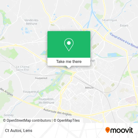 Ct Autos map