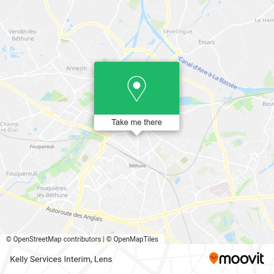 Kelly Services Interim map