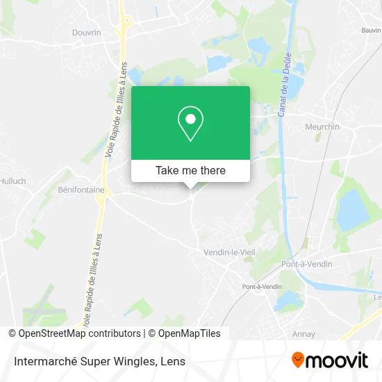 Intermarché Super Wingles map
