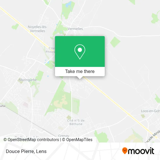 Douce Pierre map