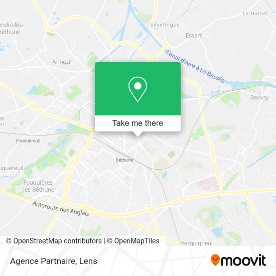 Agence Partnaire map