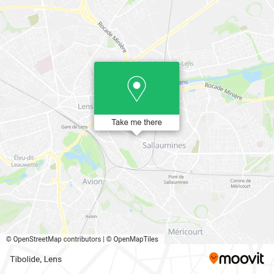 Tibolide map