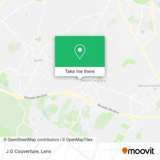 J.G Couverture map