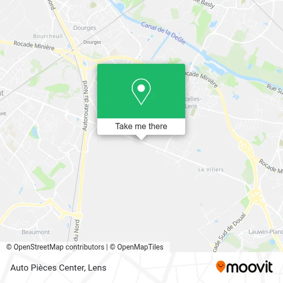 Auto Pièces Center map